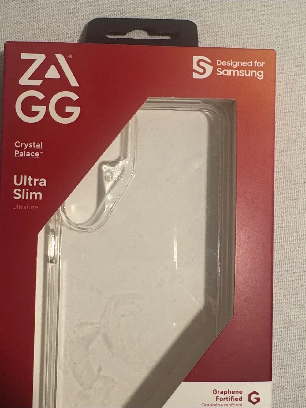 Crystal Palace Ultra Slim Clear Case for Samsung Galaxy S24 - ZAGG NWT